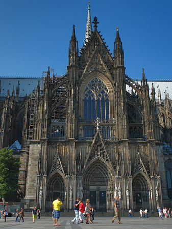 Foto Dreikönigenportal am Kölner Dom - Köln