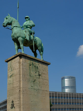 Foto Reiterstatue - Köln