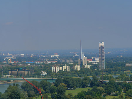 Foto Blick über Rhein