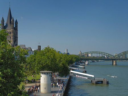 Fotos Frankenwerft bis Hohenzollernbrücke | Köln