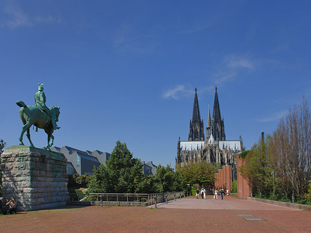 Foto Weg zum Kölner Dom
